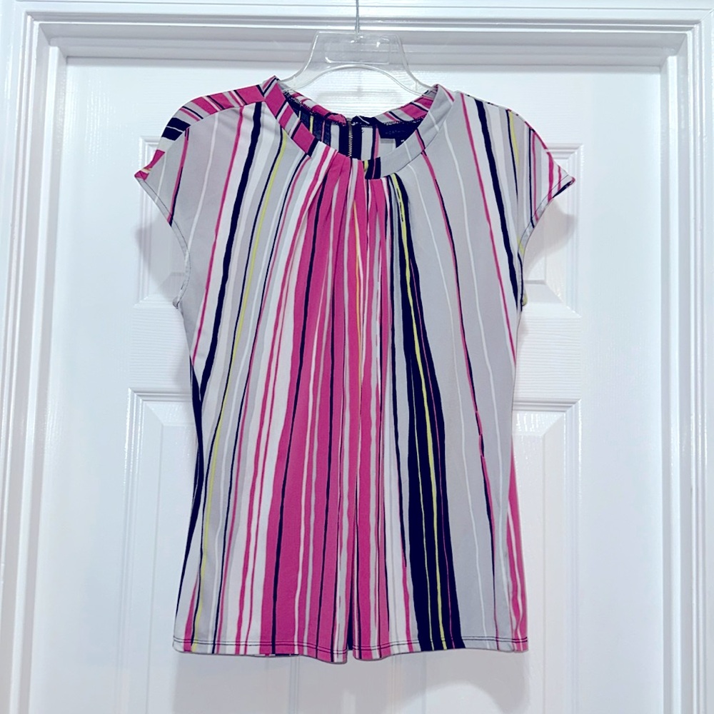 Worthington Women’s Size Medium Short Sleeve Blouse